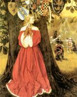 Frank Cadogan Cowper - Lancelot Slays the Caitiff Knight Sir Tarquin